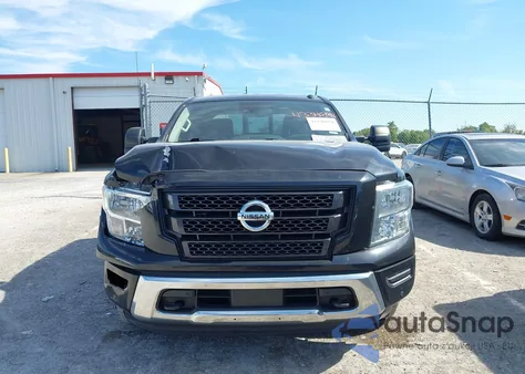 2020 Nissan Titan Sv 4X4 z USA, uszkodzony, nr VIN 1N6AA1ED2LN504301